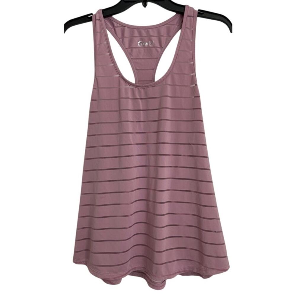 Womens Zyia Active Pink Workout Tank Size XL